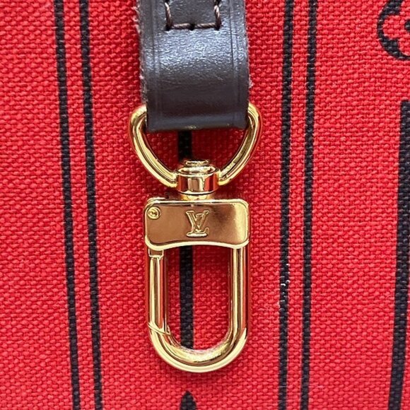 LOUIS VUITTON Brown Damier Neverfull PM Tote Bag - Picture 4 of 9